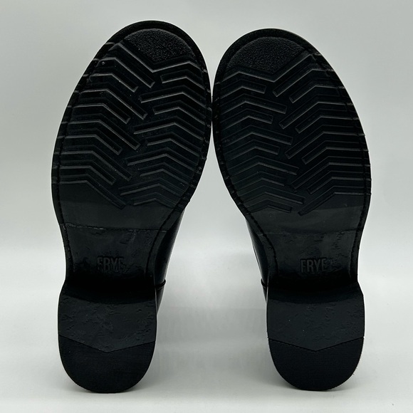 Frye Veronica Bootie Black Leather Ankle Boots Women’s Size 6.5 New With Box - Picture 8 of 9